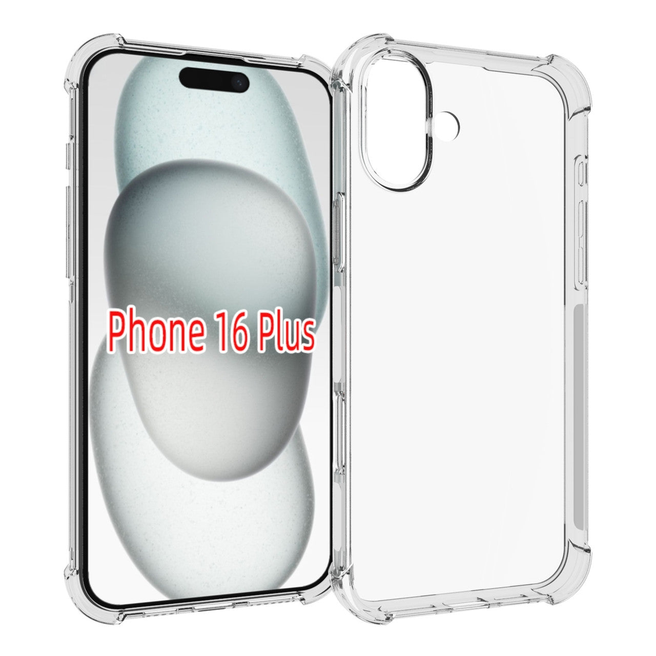 Coque souple en TPU pour iPhone 16 Plus Coque souple en TPU pour iPhone 16 Plus